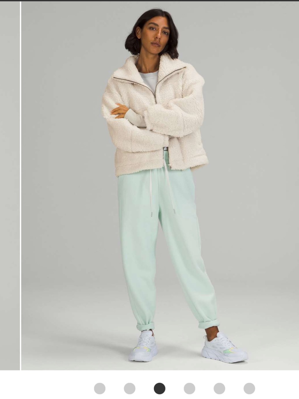Lululemon Cinchable Fleece Zip Up